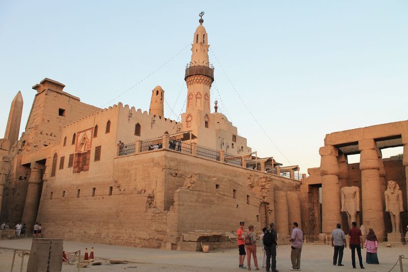 مسجد أبو الحجاج متحف الاقصر